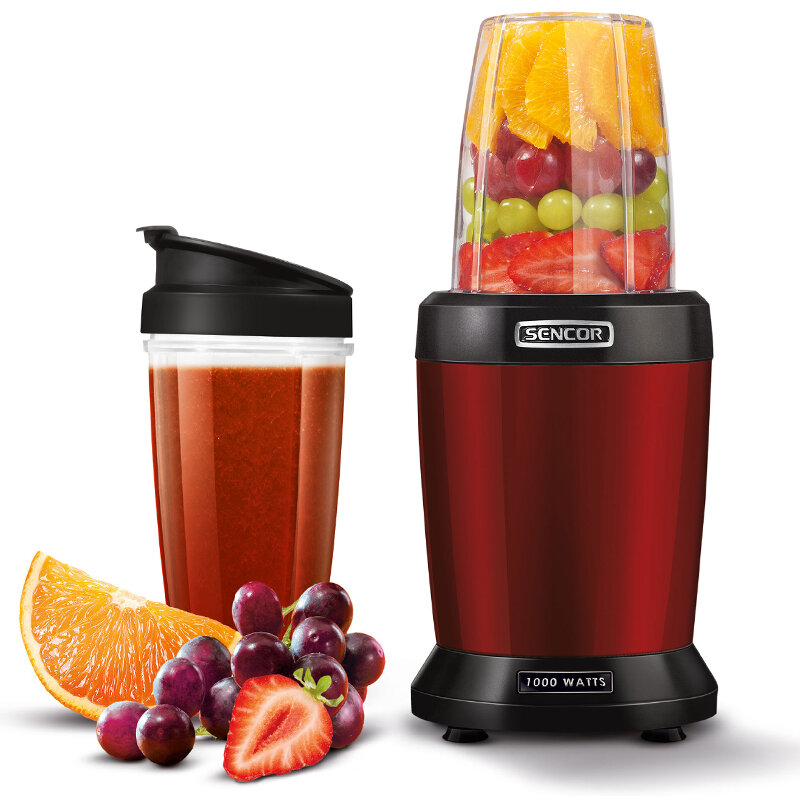 Blender Smoothie Maker S-SNB4301RD Nutri  Recipiente Tritan 0.8/1.0L 1000W Rosu