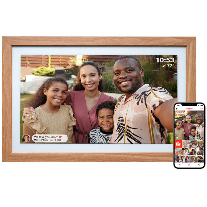 Rama Foto PFF-2162LW FRAMEO FHD 21.5Inch 32GB Light Wood