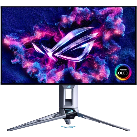 Monitor Gaming ROG Swift PG27AQWP-W 27inch QHD OLED 0.02ms 540Hz HDR FreeSync Premium Pro & G-Sync Compatible Gri