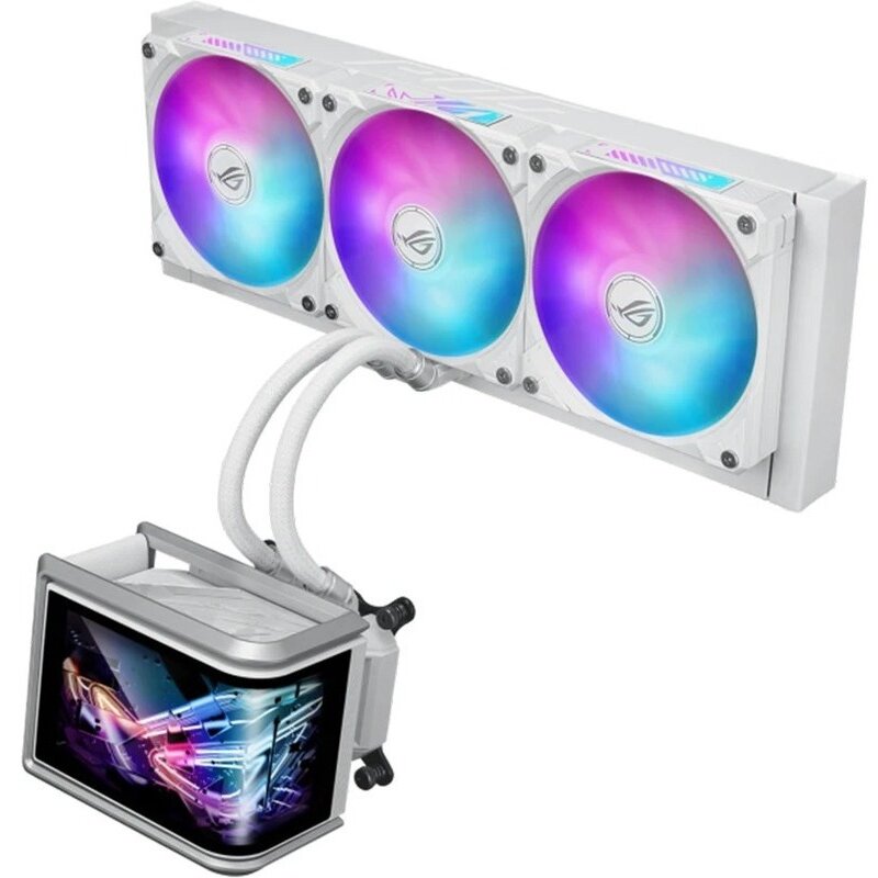 Cooler Procesor Asus ROG Ryuo IV SLC 360 ARGB White — imaginea 3