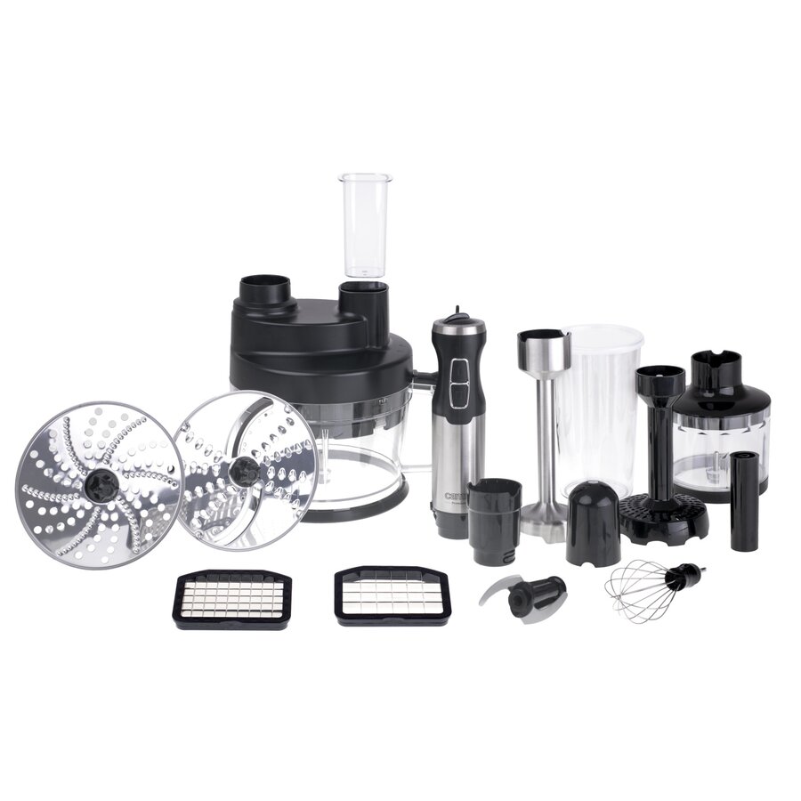 Set Blender de Mana CR 4623 Bol 2L Pahar 0.6L Chopper 0.4L Accesorii 1600W Negru