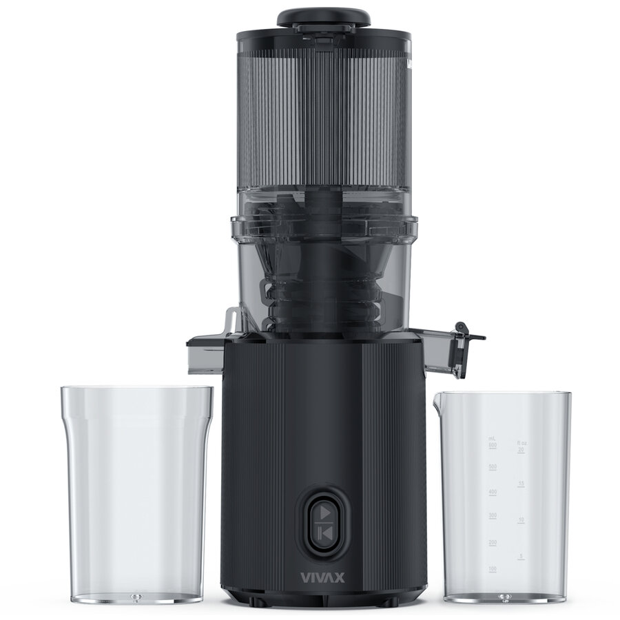 Storcator de Fructe Slow Juicer SJ-300B Putere 300W Negru