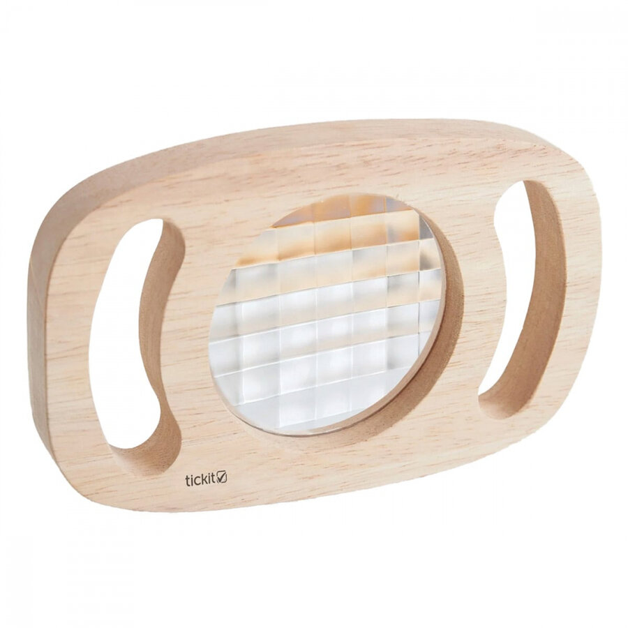 Panou Caleidoscop Cu Manere Din Lemn Copii Varsta 1-7 Ani Lemn