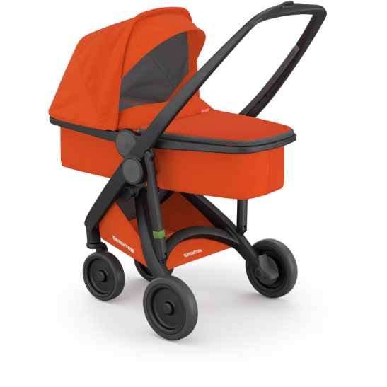 Carucior 2 in 1 100% Ecologic Portocaliu