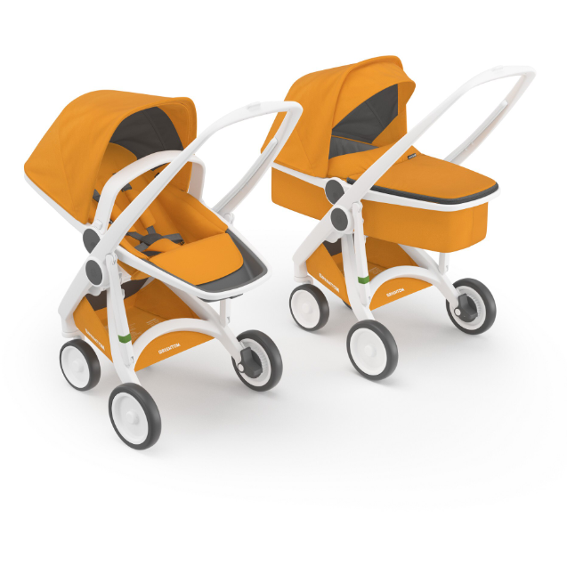 Carucior 2 In 1 100% Ecologic Galben