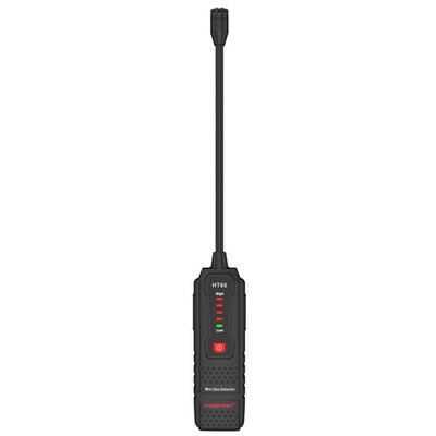 Mini Detector Scurgeri de Gaze Habotest HT66 cu Alarma Vizuală și Sonoră Vibrații Negru