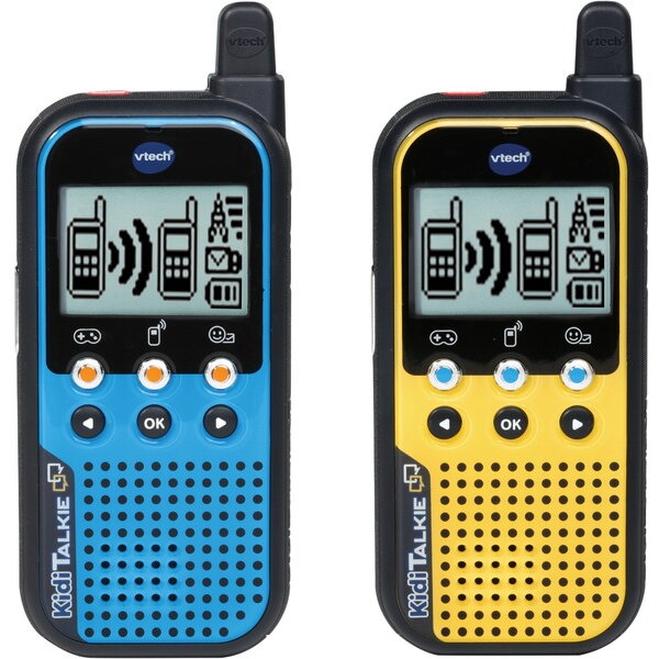 Walkie-Talkie 2 Piese Varsta 4 Ani+ Albastru/Galben