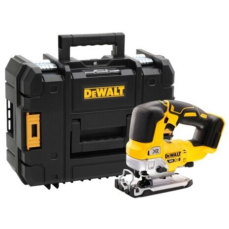 Fierastrau Pendular DCS334NT-XJ 18V XR fara Acumulator Cutie Transport Negru/Galben