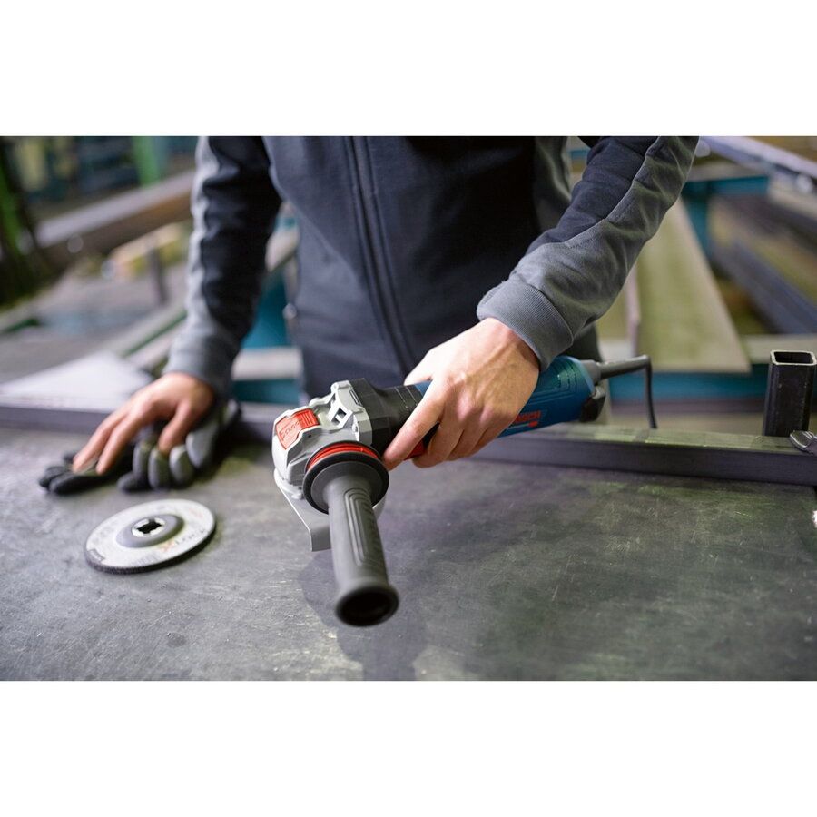 Bosch X-LOCK angle grinder GWX 14-125 S Professional (blue/black, 1,400 watts)