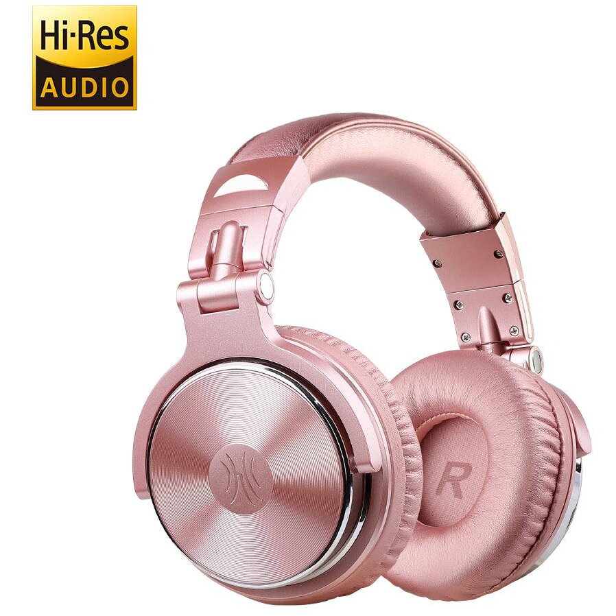 Casti cu Fir Pro10 Hi-Res Audio Roz