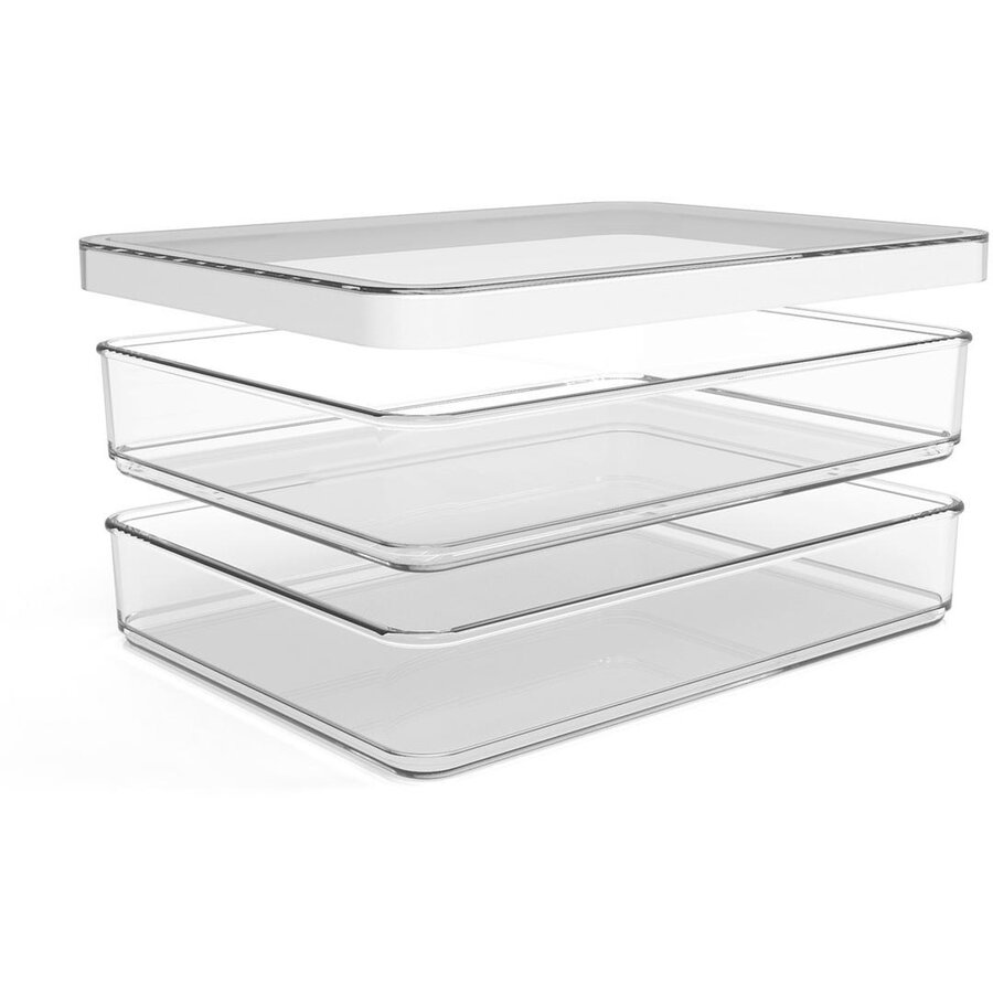 Set 2 Caserole Rondo Loft  2 x 0.85L Transparent