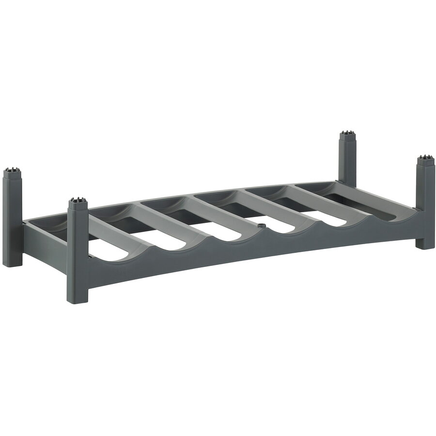 Suport pentru 6 Sticle de Vin Vario Wine Rack Plastic 600x220x140MM Antracit