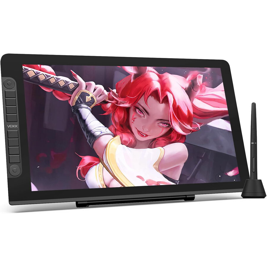Tableta Grafica VK2200 Pro Display 21.5Inch Full HD USB-C Negru