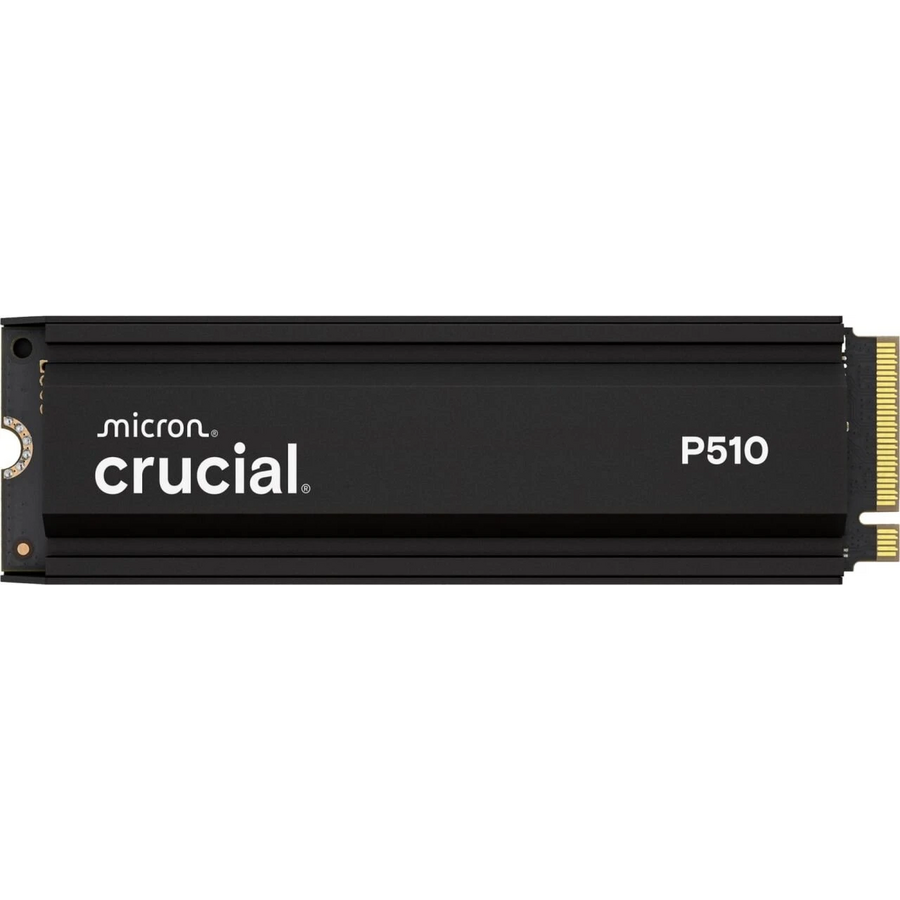 SSD Crucial P510 Heatsink, 1TB PCIe Express 5.0 x4, M.2 2280 - imagine 2