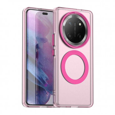 Husa Techsuit MagSafe Honor X9c / Magic7 Lite CandyCase TPU Negru — imaginea 3