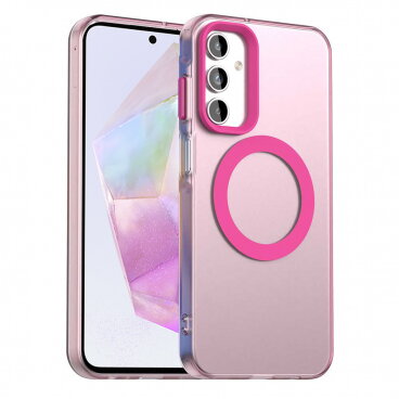 Husa Techsuit MagSafe Samsung Galaxy A35 5G A356 CandyCase TPU Roz