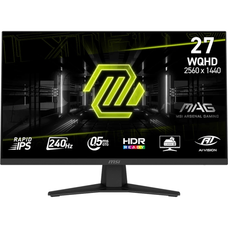 Monitor Gaming MAG 274QF X24 27inch QHD IPS 0.5ms 240Hz HDR FreeSync Premium Negru