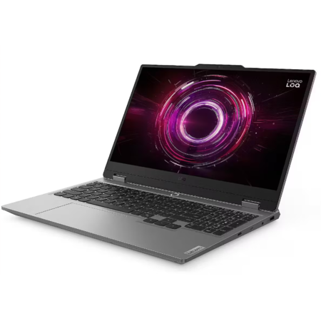 Laptop Lenovo LOQ FHD 15.6 inch AMD Ryzen 5 220 16GB 512GB SSD RTX 5050 Free Dos Luna Grey