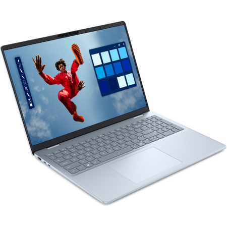 Laptop Dell 16 Plus 2.5K 16 inch Intel Core Ultra 7 256V 16GB 512GB SSD Windows 11 Pro Ice Blue