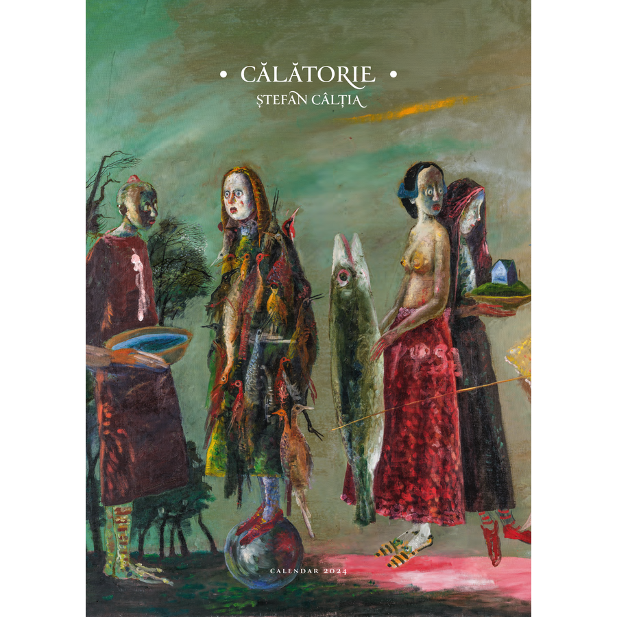 Carte Editura Curtea Veche Călătorie Calendar stefan Caltia 2024 autor stefan Caltia