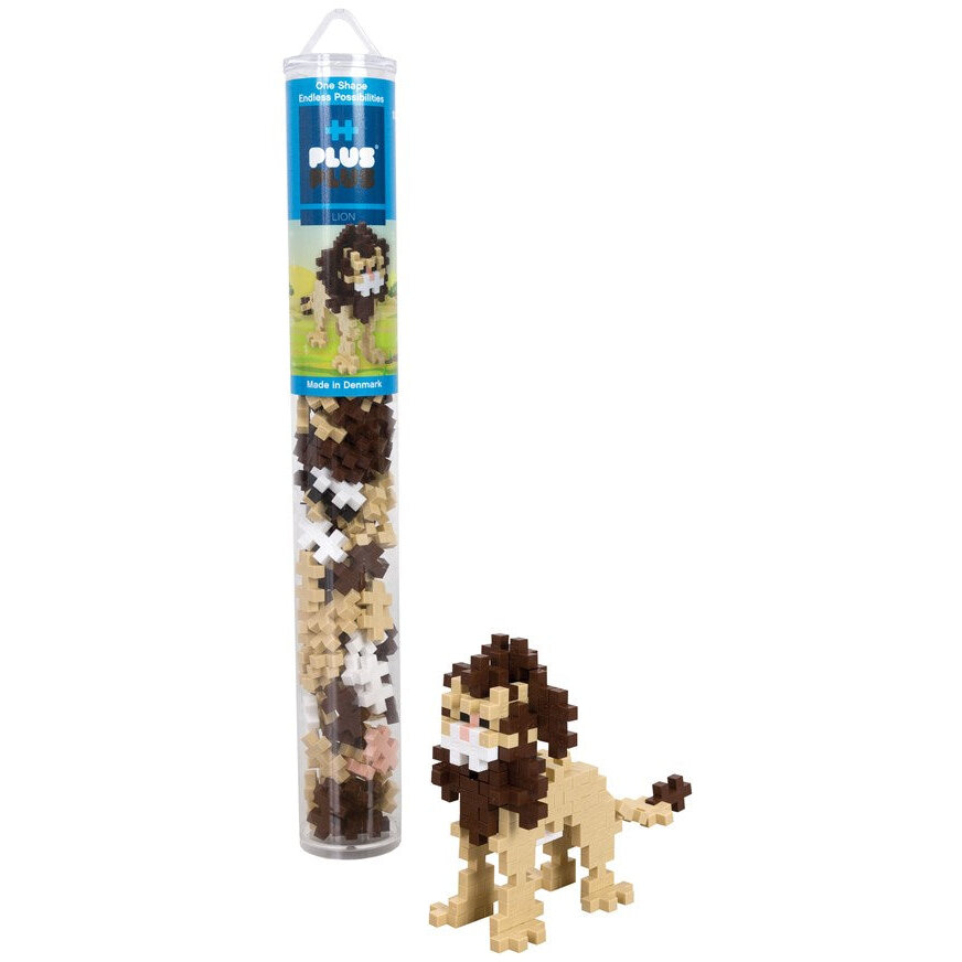 Puzzle PLUS-PLUS Lion 100 piese +5 ani