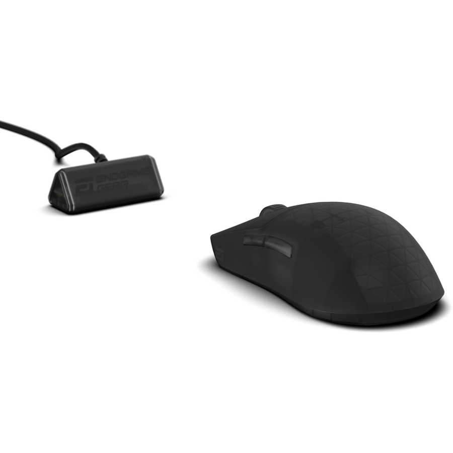 Mouse Gaming Endgame Gear OP1W 4K, Wireless 2.4Ghz, Wired, USB (Negru) - imagine 2