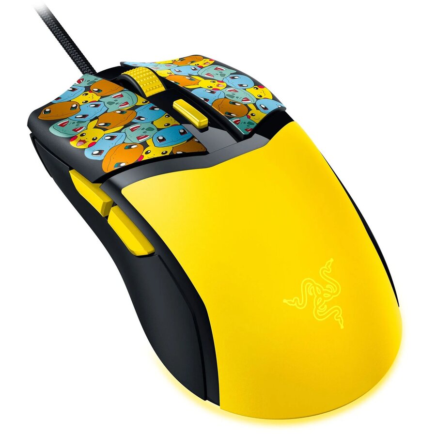 Mouse Cobra Gaming Chroma RGB Pokémon Kanto Starters Edition