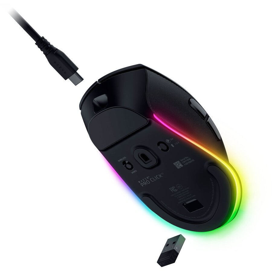 Mouse Razer Pro Click V2 Gaming RGB Negru — imaginea 4