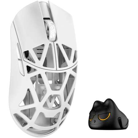 Mouse WL Mouse Beast X Mini Pro Solid Sides Gaming Alb ITGalaxy.ro