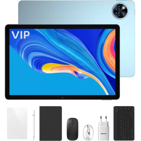Tableta Doogee Tab U11 Pro VIP Wi-Fi 11 Inch 90Hz Octa-Core 6GB RAM 256GB Camera 13MP + 5MP GPS Stereo Android 15 Blue