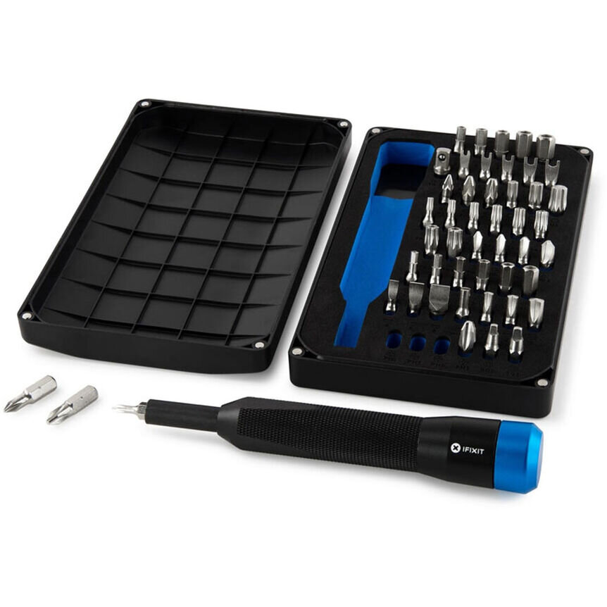 Kit de Reparatii Mahi Complet Surubelnita Magnetica 48 Biti Negru/Albastru