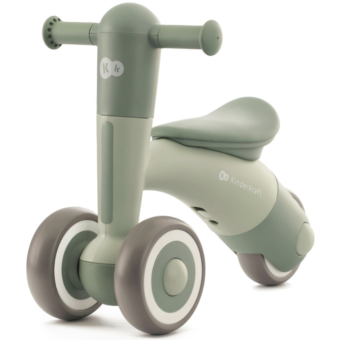 Bicicletă de Echilibru fără Pedale KinderKraft Minibi 12 Luni+ Verde