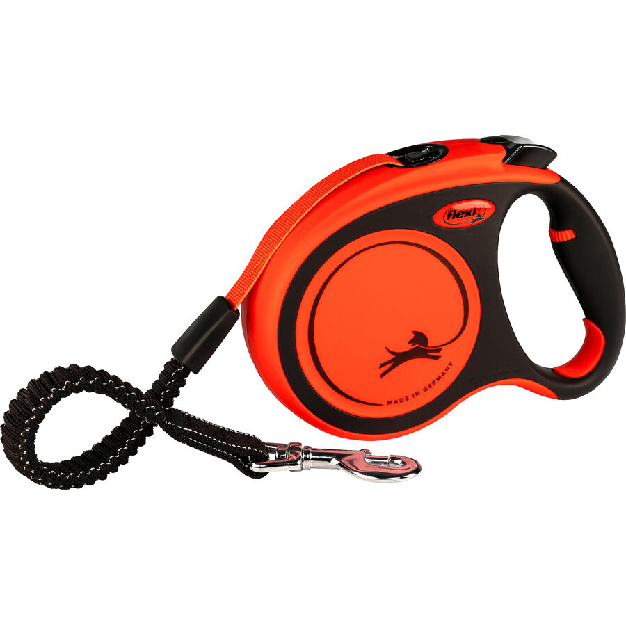 Lesă flexi Retractabilă 5m Roșu