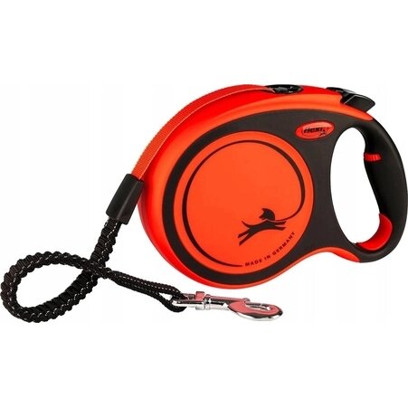Lesă flexi Retractabilă 8m Roșu
