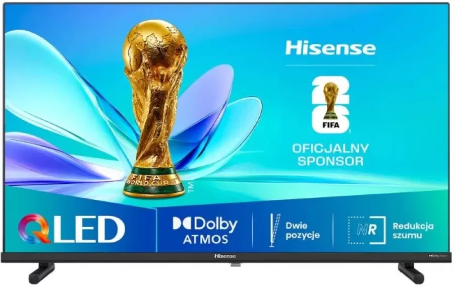 Televizor Hisense 32A5Q 32inch 80cm QLED FullHD VidaaOS 60Hz Dolby Atmos Negru