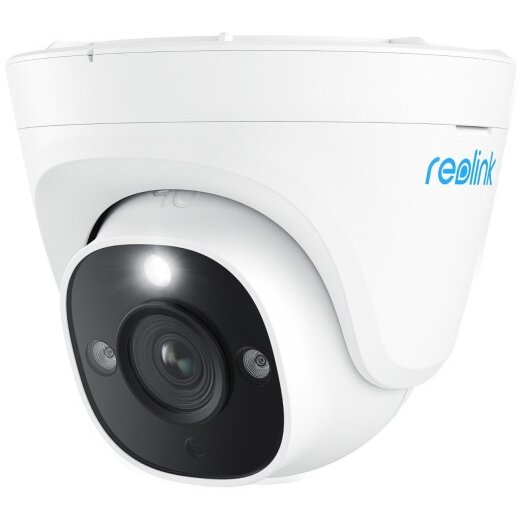 Camera supraveghere IP Dome Reolink P334, 4K, IR 30 m, 2.8 mm, microfon, detectie persoane/vehicule, slot card - imagine 2