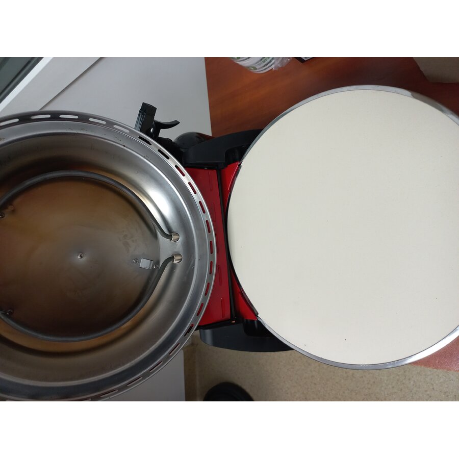 Cuptor Pizza Resigilat Delizia G1000602 Termostat Reglabil 1200W Rosu