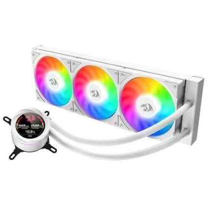 Cooler procesor cu lichid CCW-1017 alb iluminare aRGB cu display