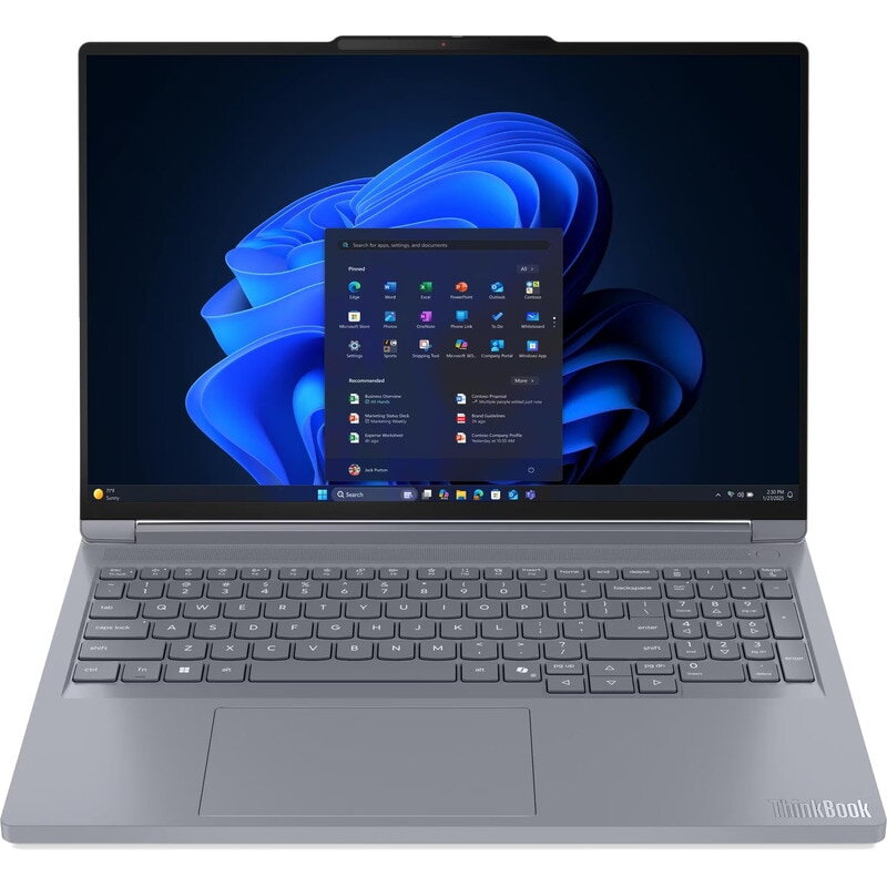 Laptop ThinkBook 16p G6 WQXGA 16 inch AMD Ryzen 9 8940HX 32GB 512GB SSD RTX 5060 Windows 11 Pro Luna Grey