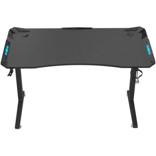 Birou Gaming GD-3101BK Iluminare RGB Negru