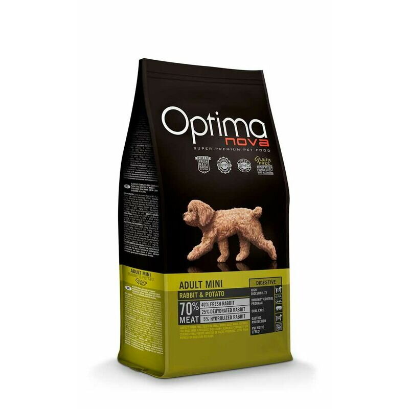 Hrana Uscata pentru Câini Optimanova cu Iepure și Cartofi 2 kg