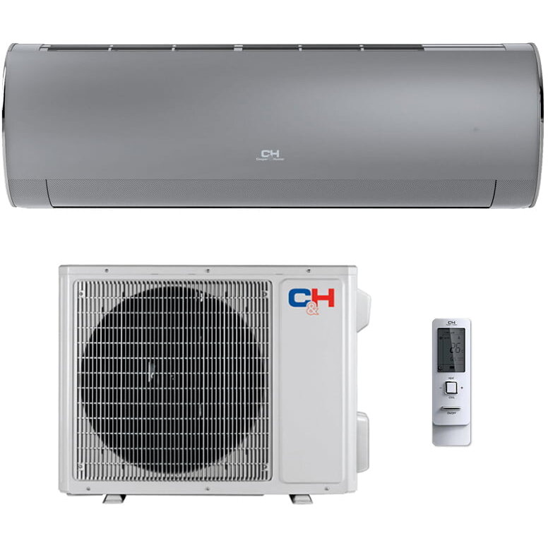 Aparat Aer Conditionat Daytona CH-S12FTXD-SC 12000BTU Inverter Wi-Fi Clasa A+++ Argintiu