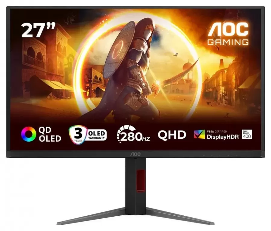 Monitor AOC Q27G4ZD 280Hz QHD QD-OLED 27inch Negru