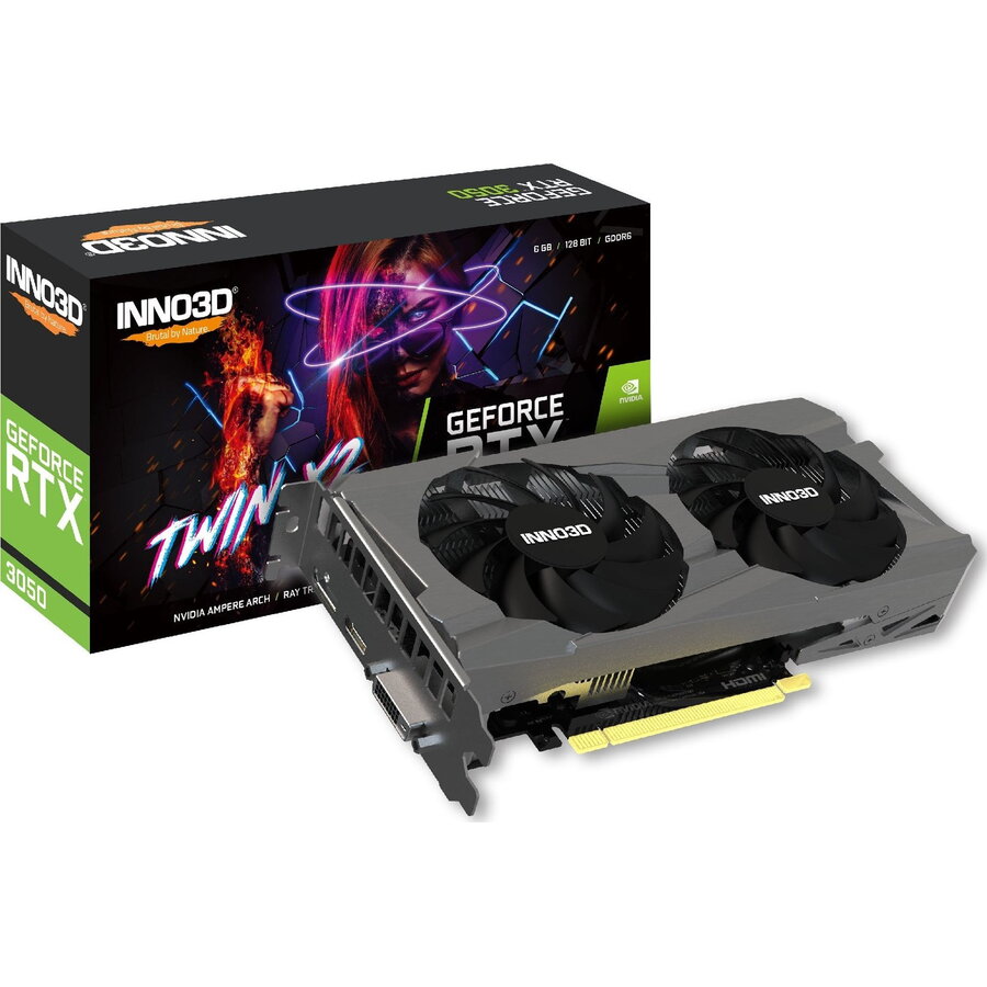 Placa Video RTX 3050 Twin X2 6GB V2