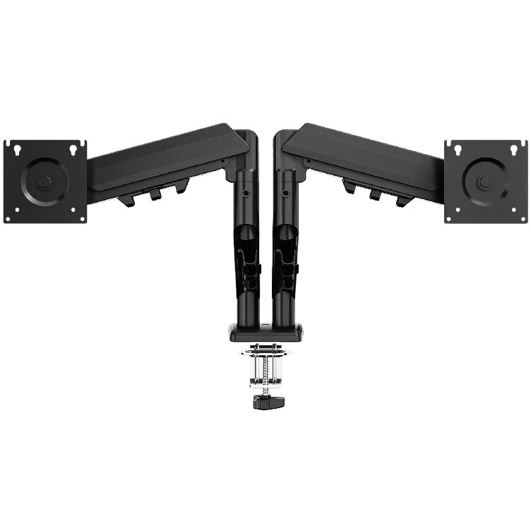 Suport de Birou pentru 2 Monitoare Double Armflex Reglabil Diagonala Maxima 32Inch Negru