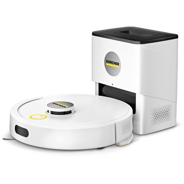 Robot de Aspirare RVC 3 Comfort Extra 15000Pa Navigatie LiDAR cu Statie Multifunctionala Alb