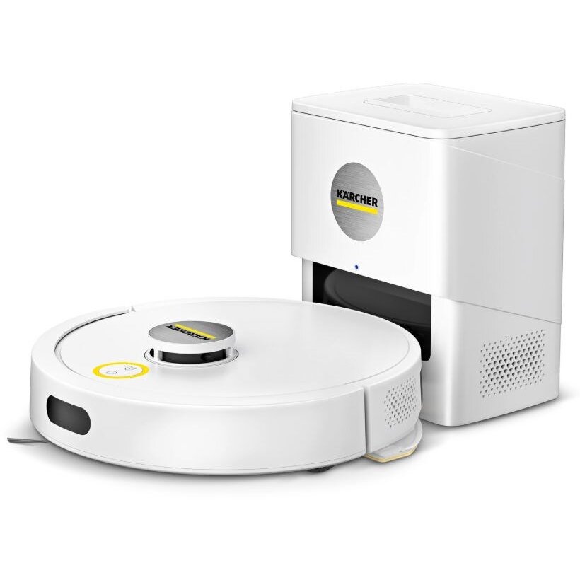 Robot de Aspirare RVC 3 Comfort 15000Pa Navigatie LiDAR Statie Multifunctionala Alb