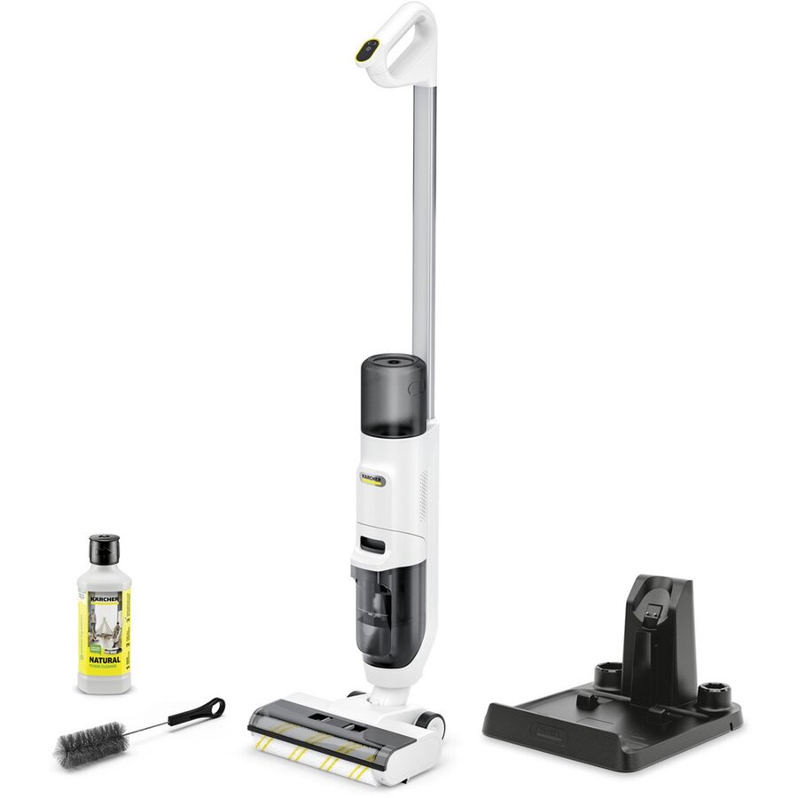 Aspirator Vertical cu Spalare FCV 2 Natural N Autonomie Maxim 25 Minute Alb