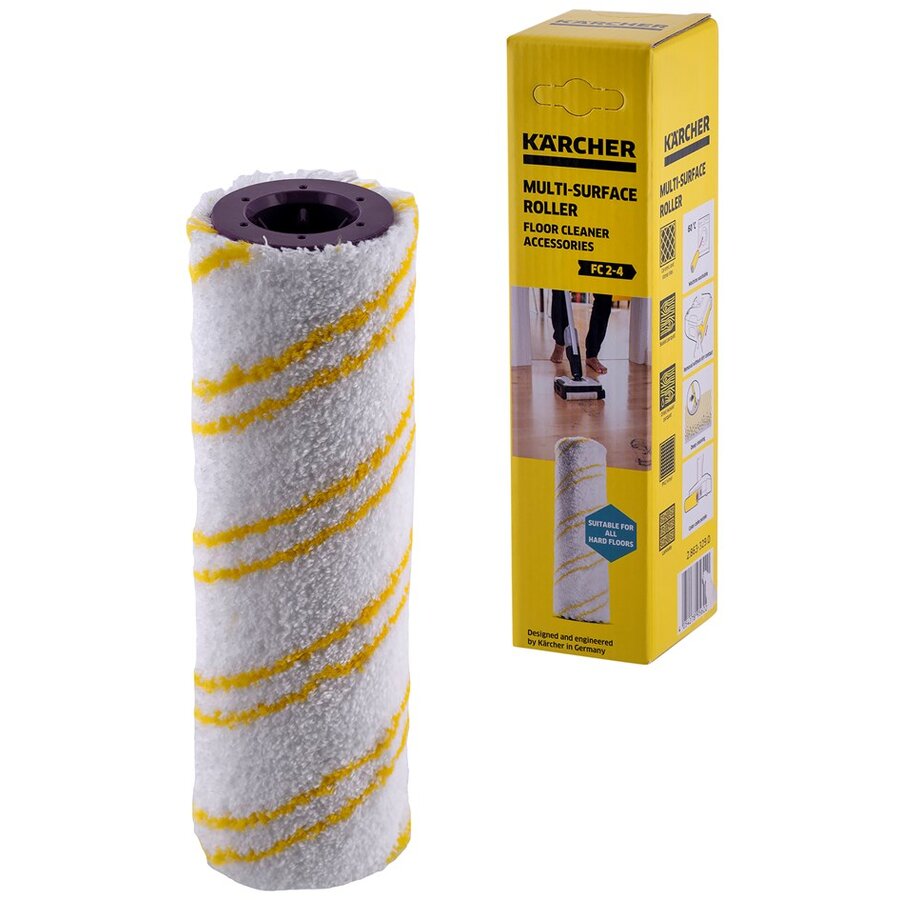 Rola de Schimb 2.863-329.0 pentru Aparat de Curatat Podele FC 2-4 Alb