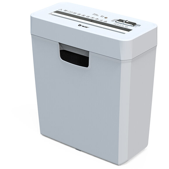 Distrugator de Documente Razor 3 Capacitate 6 Coli P-2 Volum Cos 10L Alb